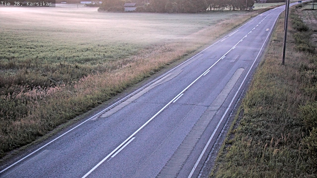 Kelikamerat Kuva Tie 28 Haapavesi, Karsikas, Haapavesi, Pohjois-Pohjanmaa