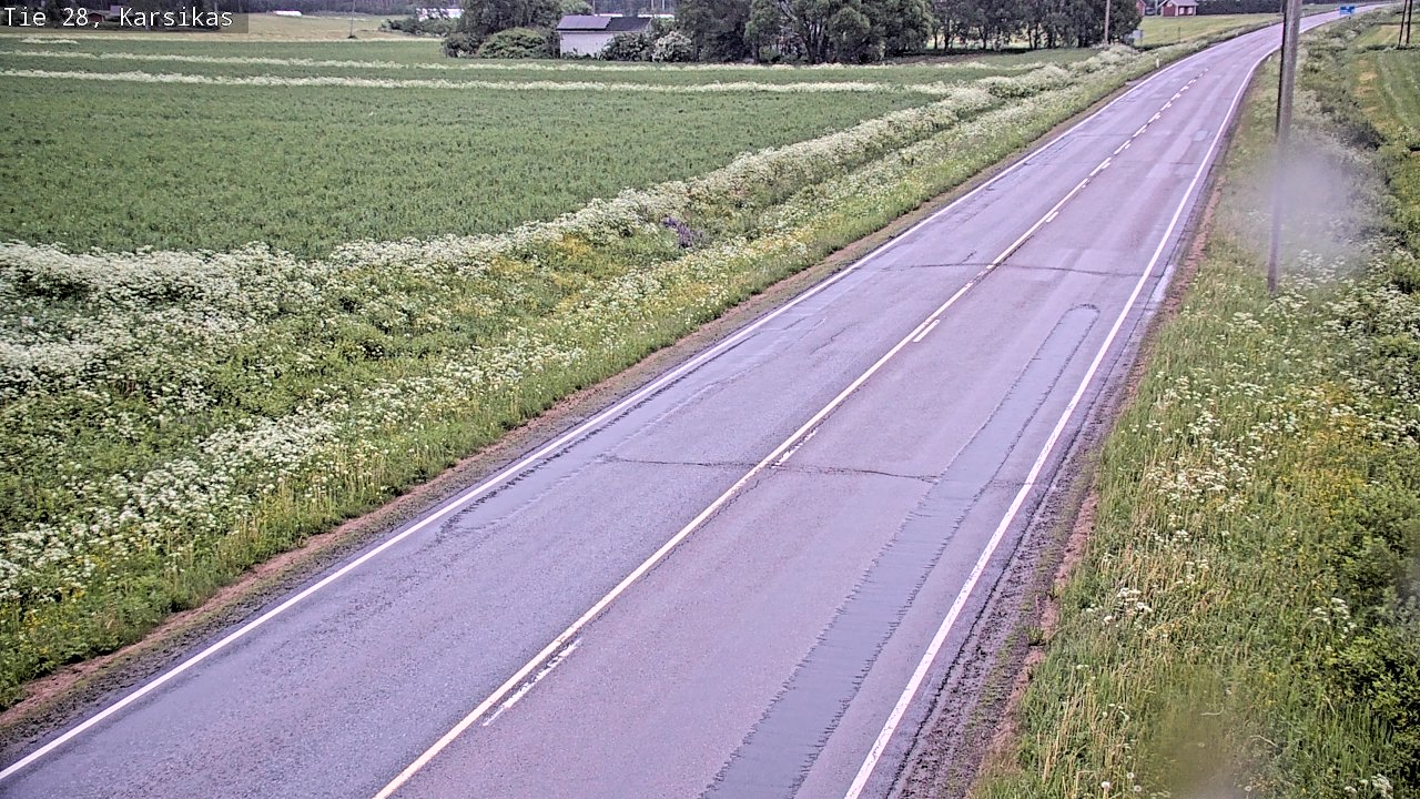 Kelikamerat Kuva Tie 28 Haapavesi, Karsikas, Haapavesi, Pohjois-Pohjanmaa