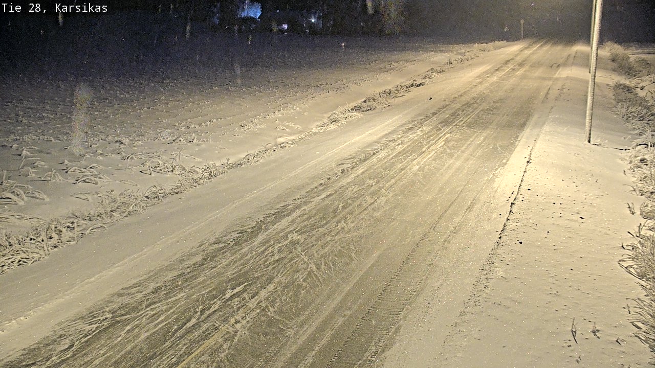 Kelikamerat Kuva Tie 28 Haapavesi, Karsikas, Haapavesi, Pohjois-Pohjanmaa