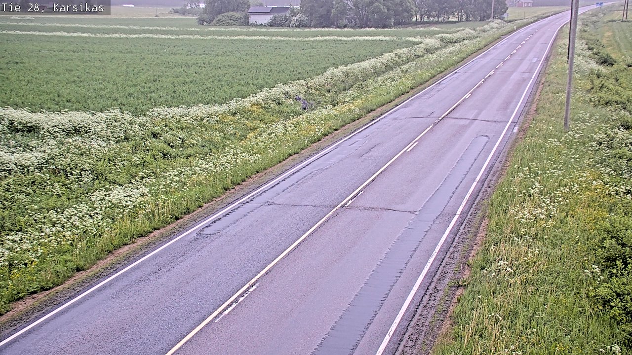 Kelikamerat Kuva Tie 28 Haapavesi, Karsikas, Haapavesi, Pohjois-Pohjanmaa