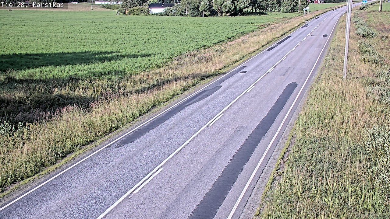 Kelikamerat Kuva Tie 28 Haapavesi, Karsikas, Haapavesi, Pohjois-Pohjanmaa