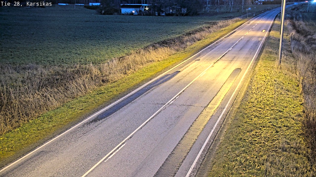 Kelikamerat Kuva Tie 28 Haapavesi, Karsikas, Haapavesi, Pohjois-Pohjanmaa