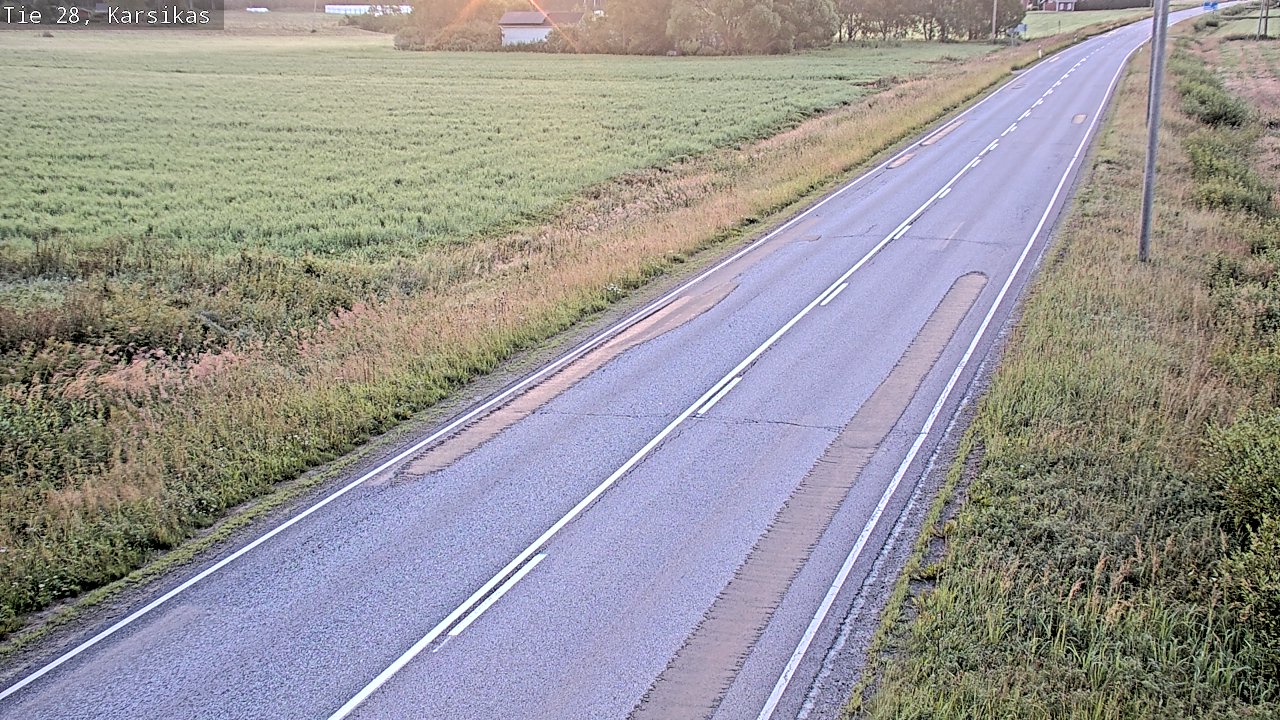 Kelikamerat Kuva Tie 28 Haapavesi, Karsikas, Haapavesi, Pohjois-Pohjanmaa
