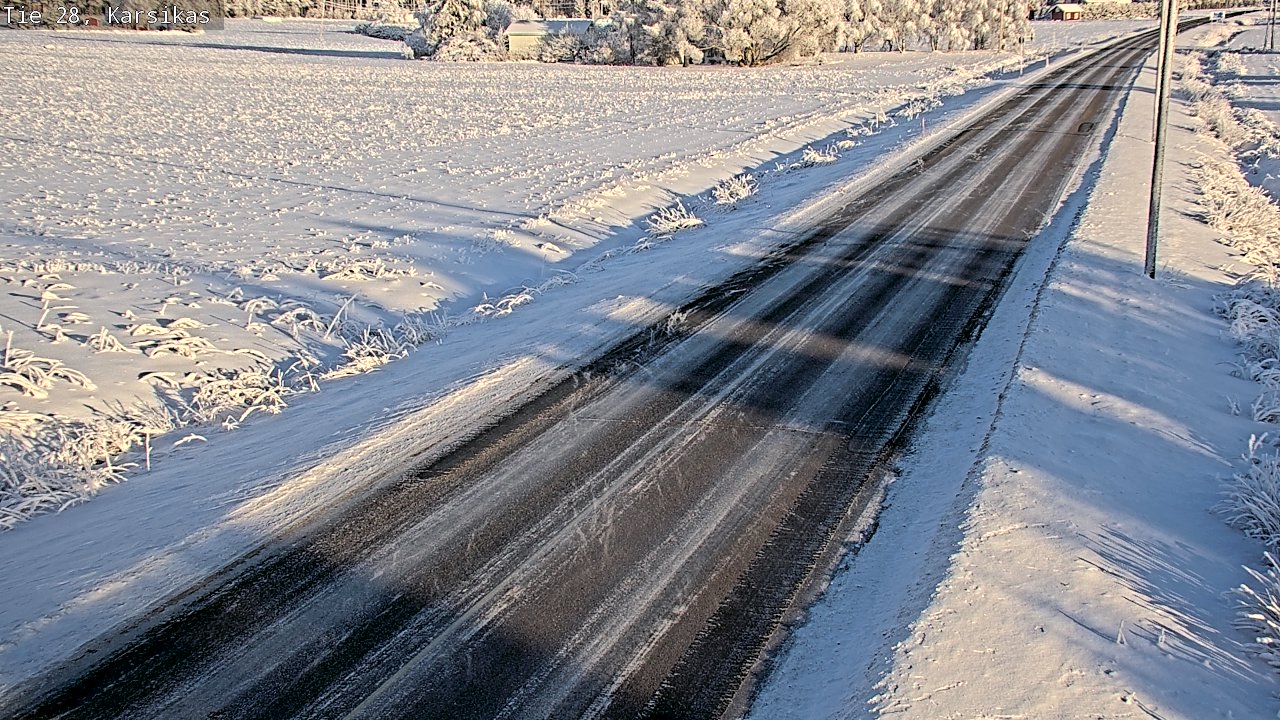 Kelikamerat Kuva Tie 28 Haapavesi, Karsikas, Haapavesi, Pohjois-Pohjanmaa