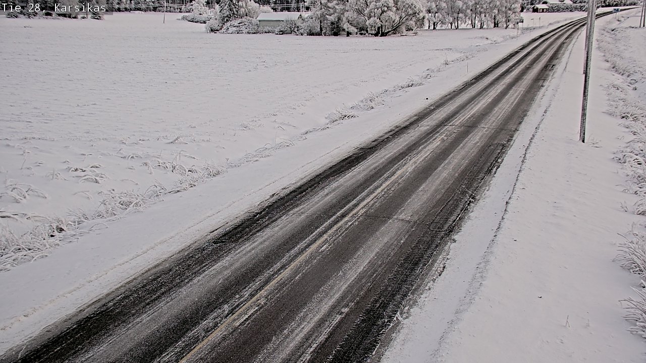 Kelikamerat Kuva Tie 28 Haapavesi, Karsikas, Haapavesi, Pohjois-Pohjanmaa