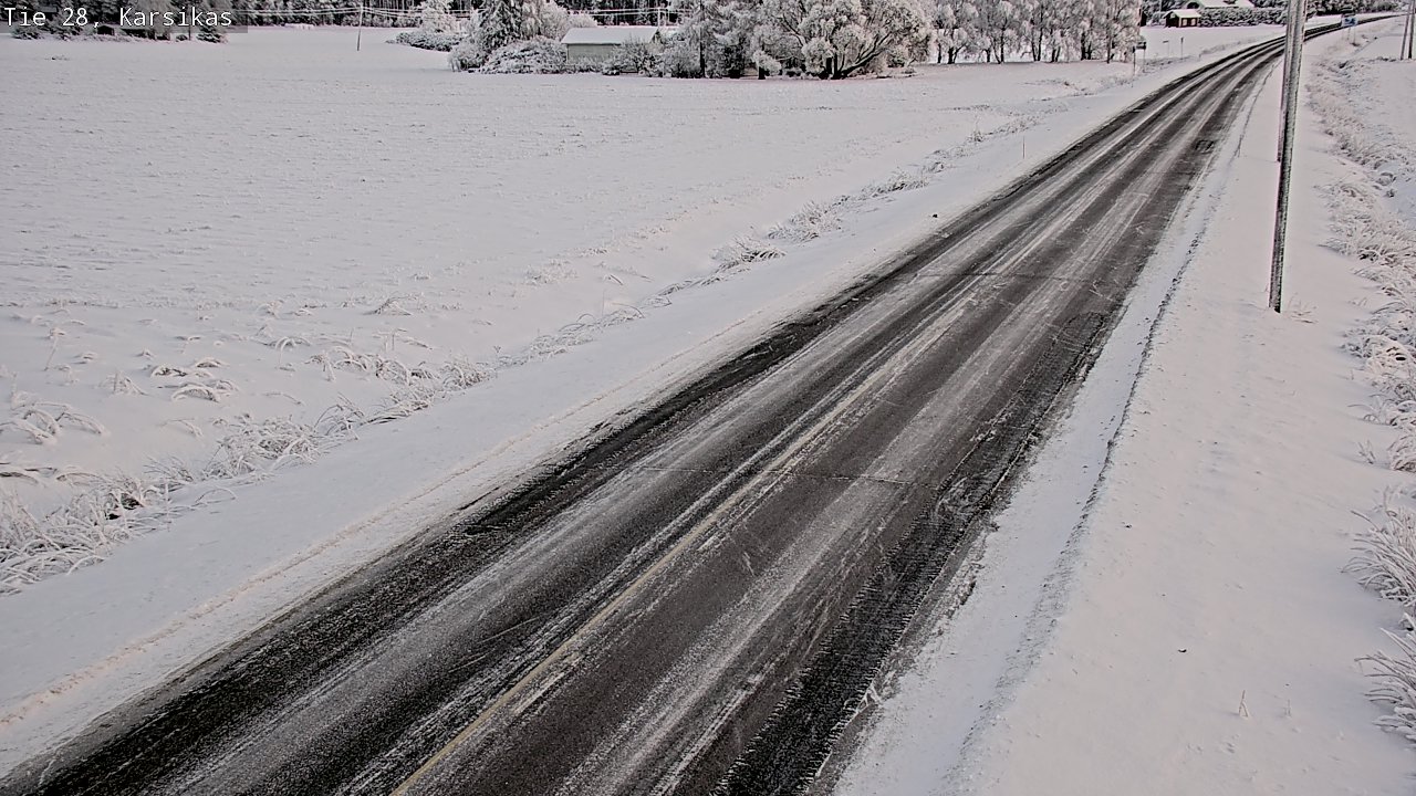 Kelikamerat Kuva Tie 28 Haapavesi, Karsikas, Haapavesi, Pohjois-Pohjanmaa