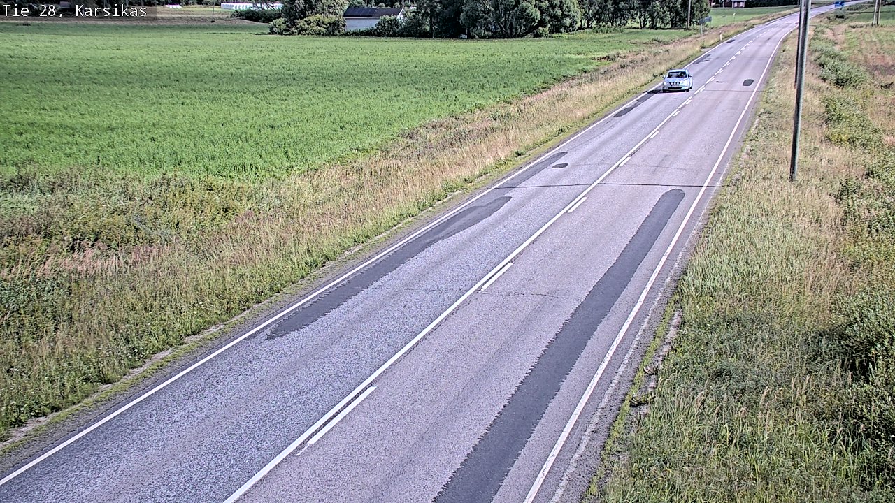 Kelikamerat Kuva Tie 28 Haapavesi, Karsikas, Haapavesi, Pohjois-Pohjanmaa
