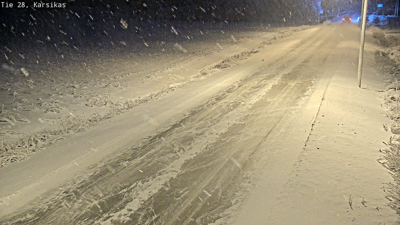 Kelikamerat Kuva Tie 28 Haapavesi, Karsikas, Haapavesi, Pohjois-Pohjanmaa