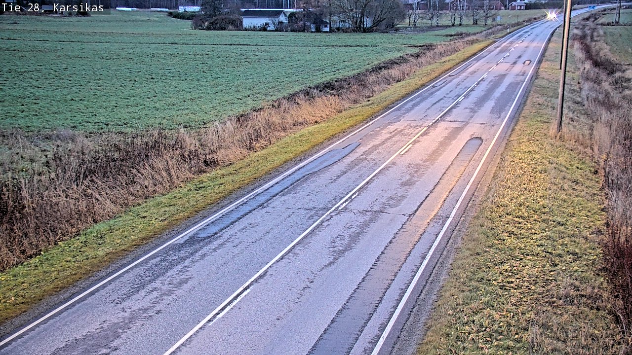 Kelikamerat Kuva Tie 28 Haapavesi, Karsikas, Haapavesi, Pohjois-Pohjanmaa