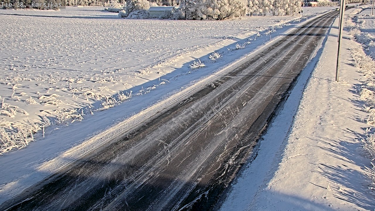 Kelikamerat Kuva Tie 28 Haapavesi, Karsikas, Haapavesi, Pohjois-Pohjanmaa