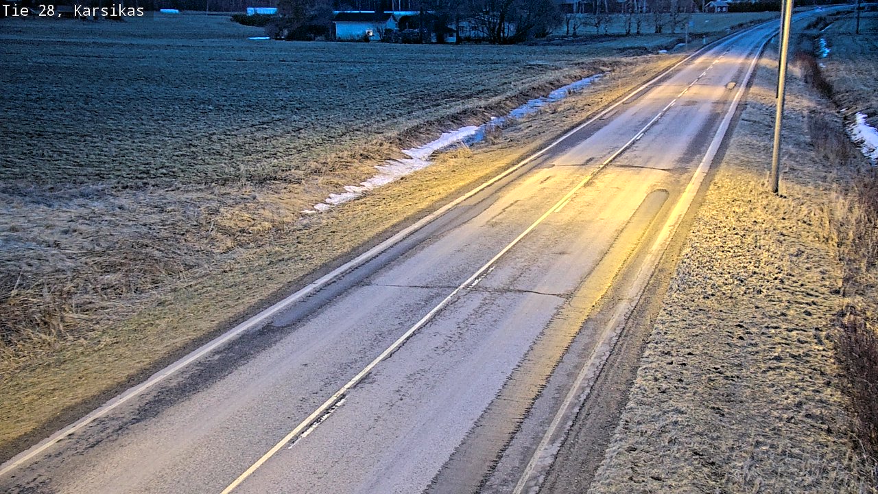 Kelikamerat Kuva Tie 28 Haapavesi, Karsikas, Haapavesi, Pohjois-Pohjanmaa