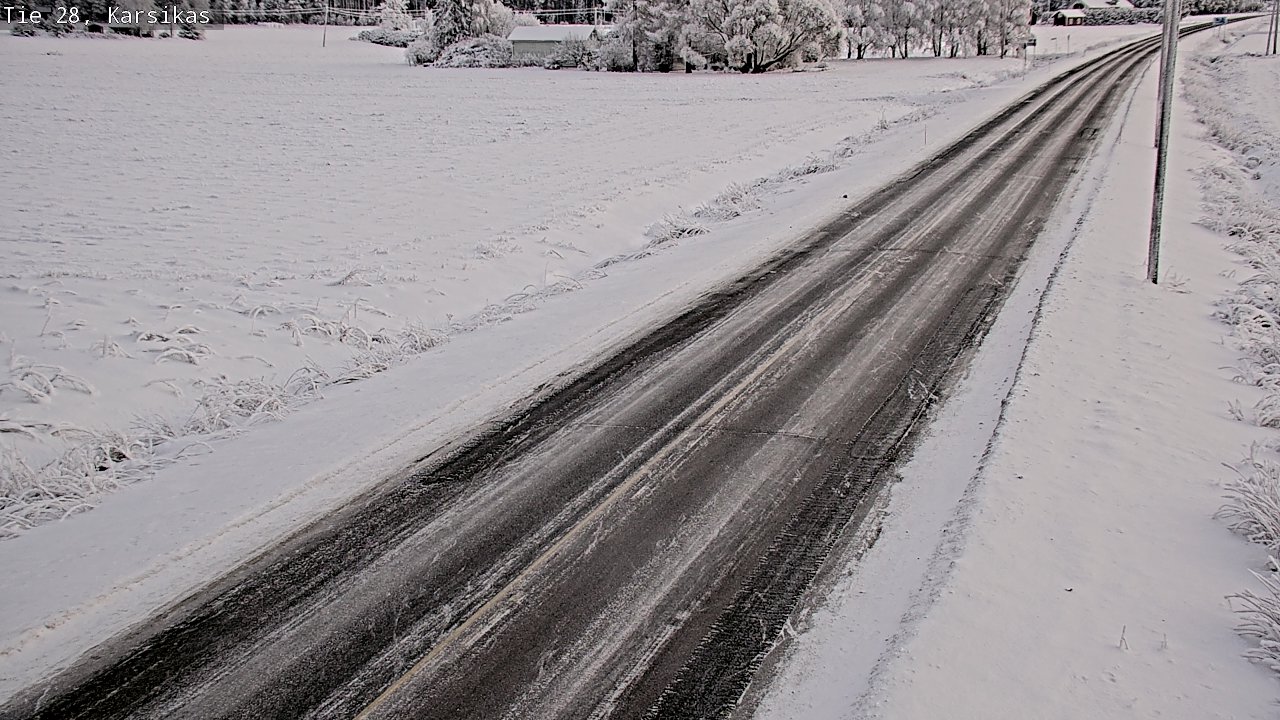 Kelikamerat Kuva Tie 28 Haapavesi, Karsikas, Haapavesi, Pohjois-Pohjanmaa