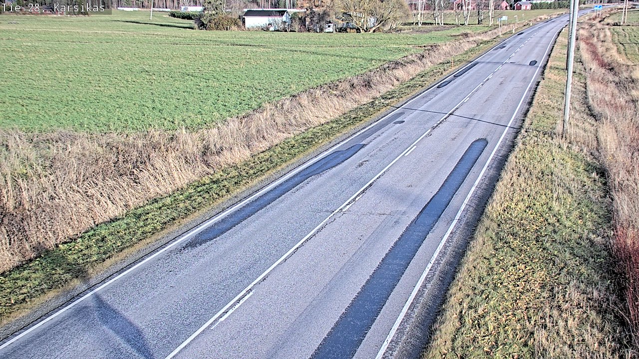 Kelikamerat Kuva Tie 28 Haapavesi, Karsikas, Haapavesi, Pohjois-Pohjanmaa