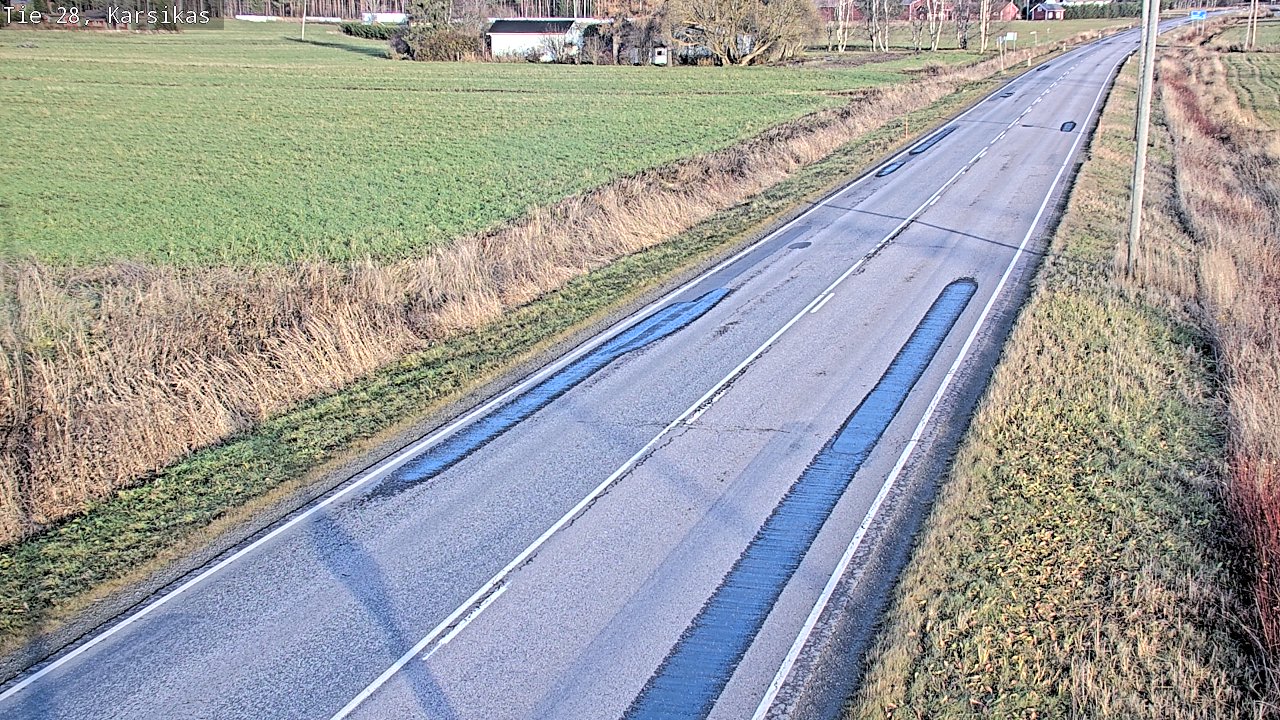 Kelikamerat Kuva Tie 28 Haapavesi, Karsikas, Haapavesi, Pohjois-Pohjanmaa