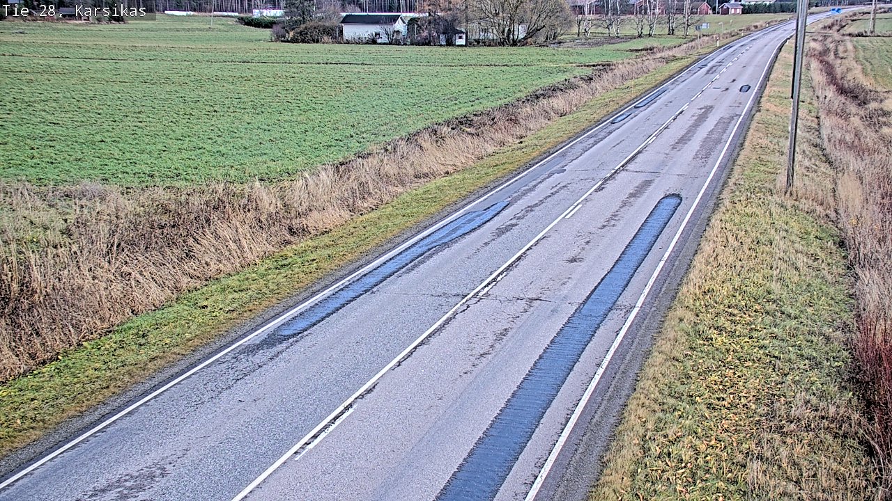 Kelikamerat Kuva Tie 28 Haapavesi, Karsikas, Haapavesi, Pohjois-Pohjanmaa