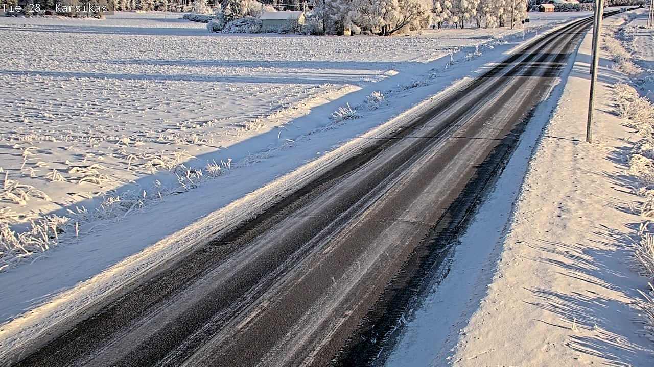 Kelikamerat Kuva Tie 28 Haapavesi, Karsikas, Haapavesi, Pohjois-Pohjanmaa
