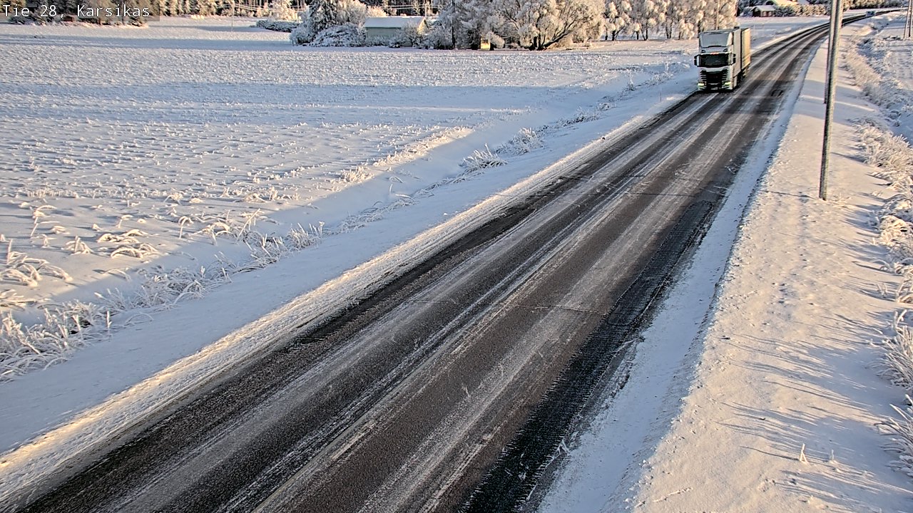 Kelikamerat Kuva Tie 28 Haapavesi, Karsikas, Haapavesi, Pohjois-Pohjanmaa