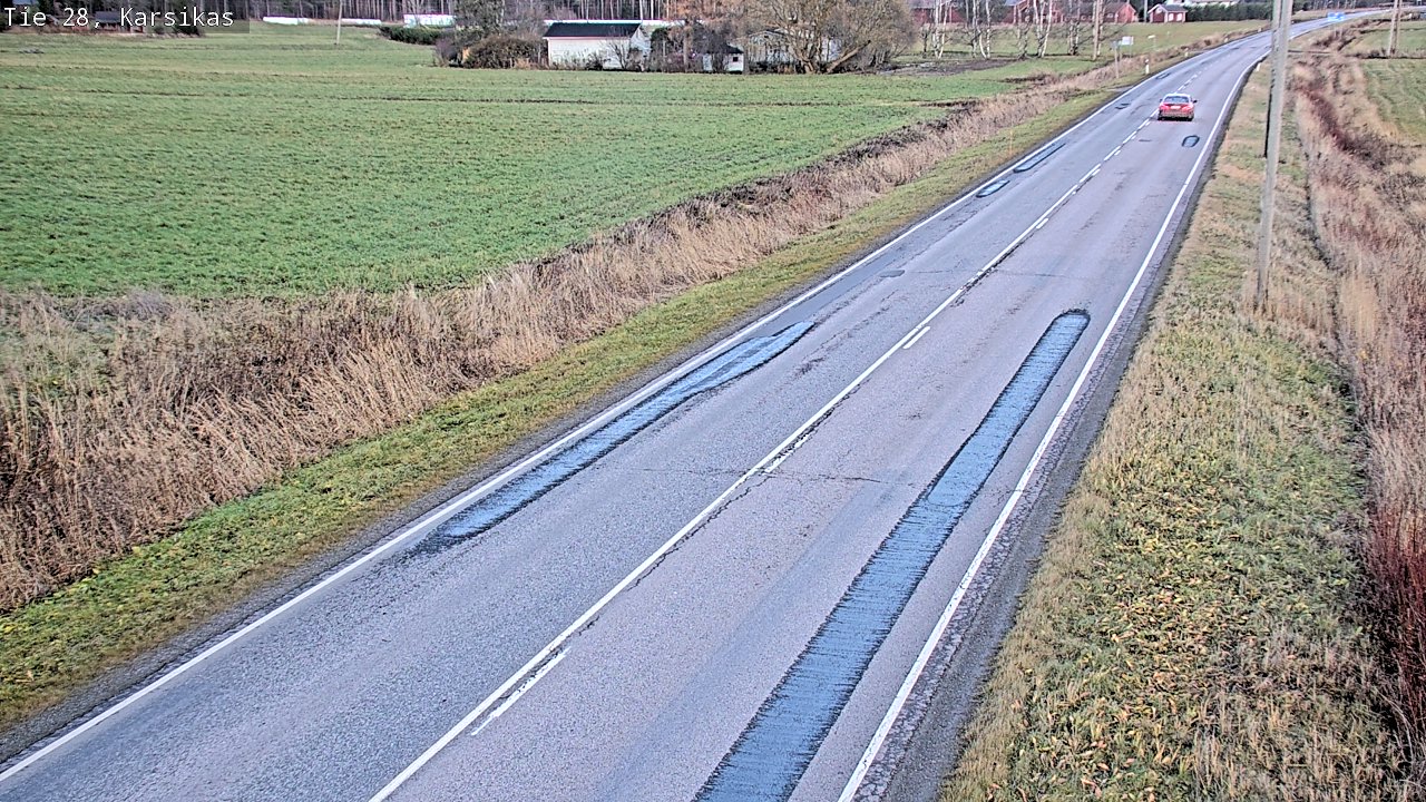 Kelikamerat Kuva Tie 28 Haapavesi, Karsikas, Haapavesi, Pohjois-Pohjanmaa