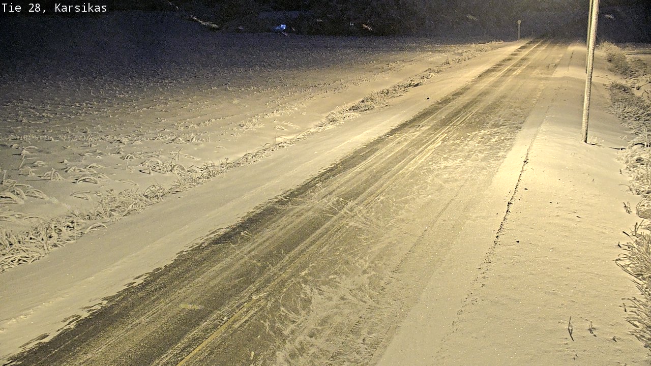 Kelikamerat Kuva Tie 28 Haapavesi, Karsikas, Haapavesi, Pohjois-Pohjanmaa