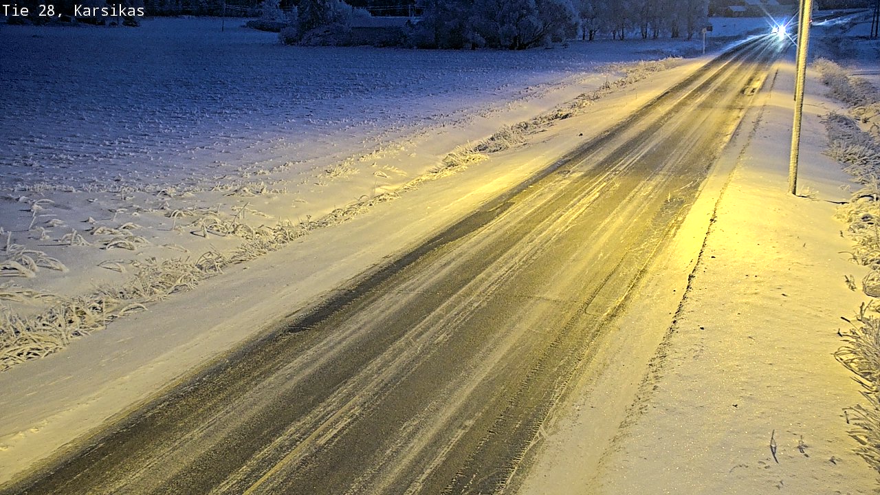 Kelikamerat Kuva Tie 28 Haapavesi, Karsikas, Haapavesi, Pohjois-Pohjanmaa
