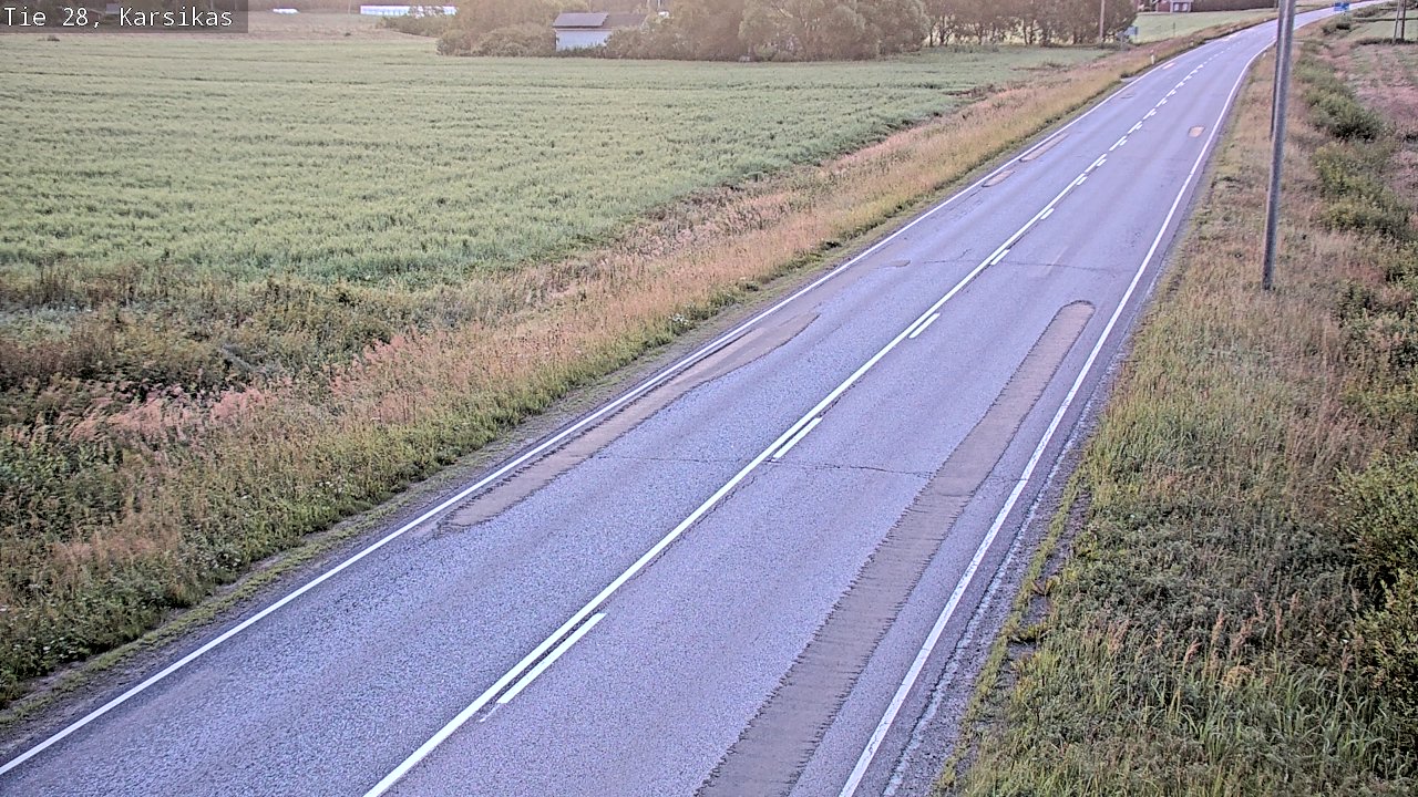 Kelikamerat Kuva Tie 28 Haapavesi, Karsikas, Haapavesi, Pohjois-Pohjanmaa