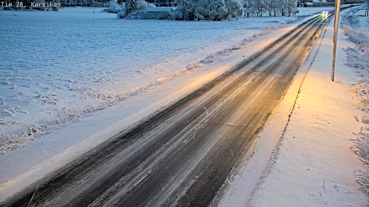 Kelikamerat Kuva Tie 28 Haapavesi, Karsikas, Haapavesi, Pohjois-Pohjanmaa