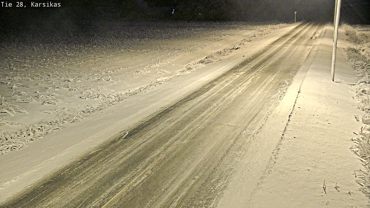 Kelikamerat Kuva Tie 28 Haapavesi, Karsikas, Haapavesi, Pohjois-Pohjanmaa