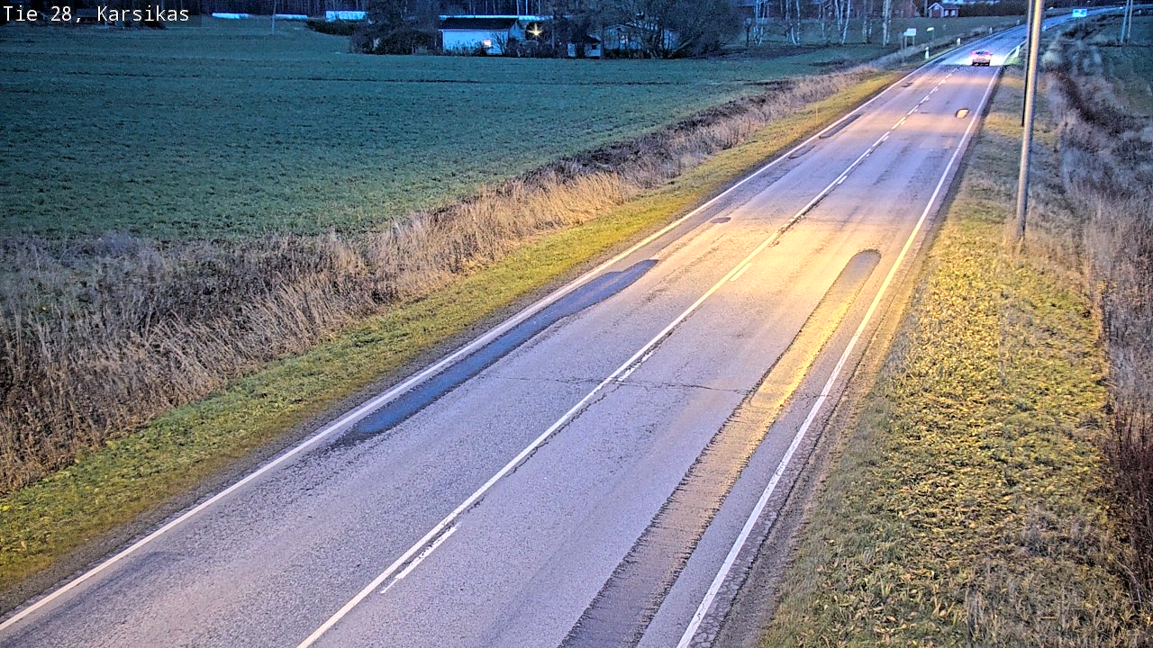 Kelikamerat Kuva Tie 28 Haapavesi, Karsikas, Haapavesi, Pohjois-Pohjanmaa