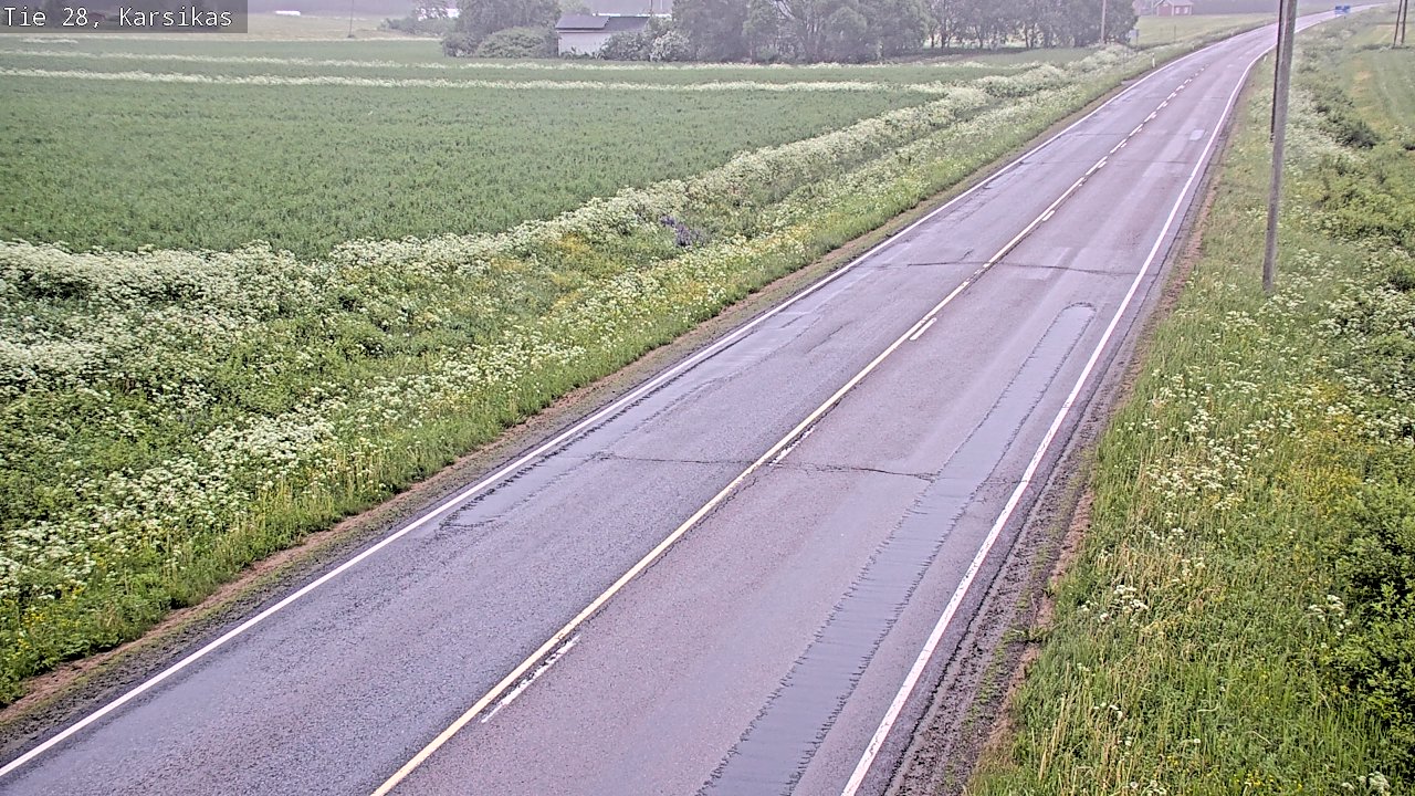 Kelikamerat Kuva Tie 28 Haapavesi, Karsikas, Haapavesi, Pohjois-Pohjanmaa
