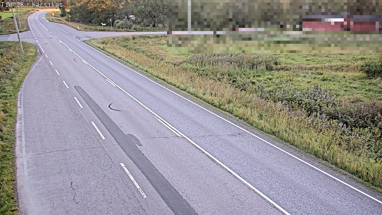 Kelikamerat Kuva Tie 28 Haapavesi, Karsikas, Haapavesi, Pohjois-Pohjanmaa