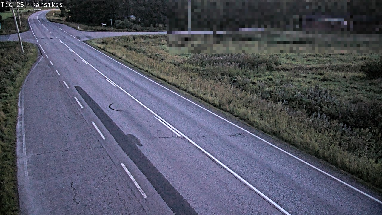 Kelikamerat Kuva Tie 28 Haapavesi, Karsikas, Haapavesi, Pohjois-Pohjanmaa