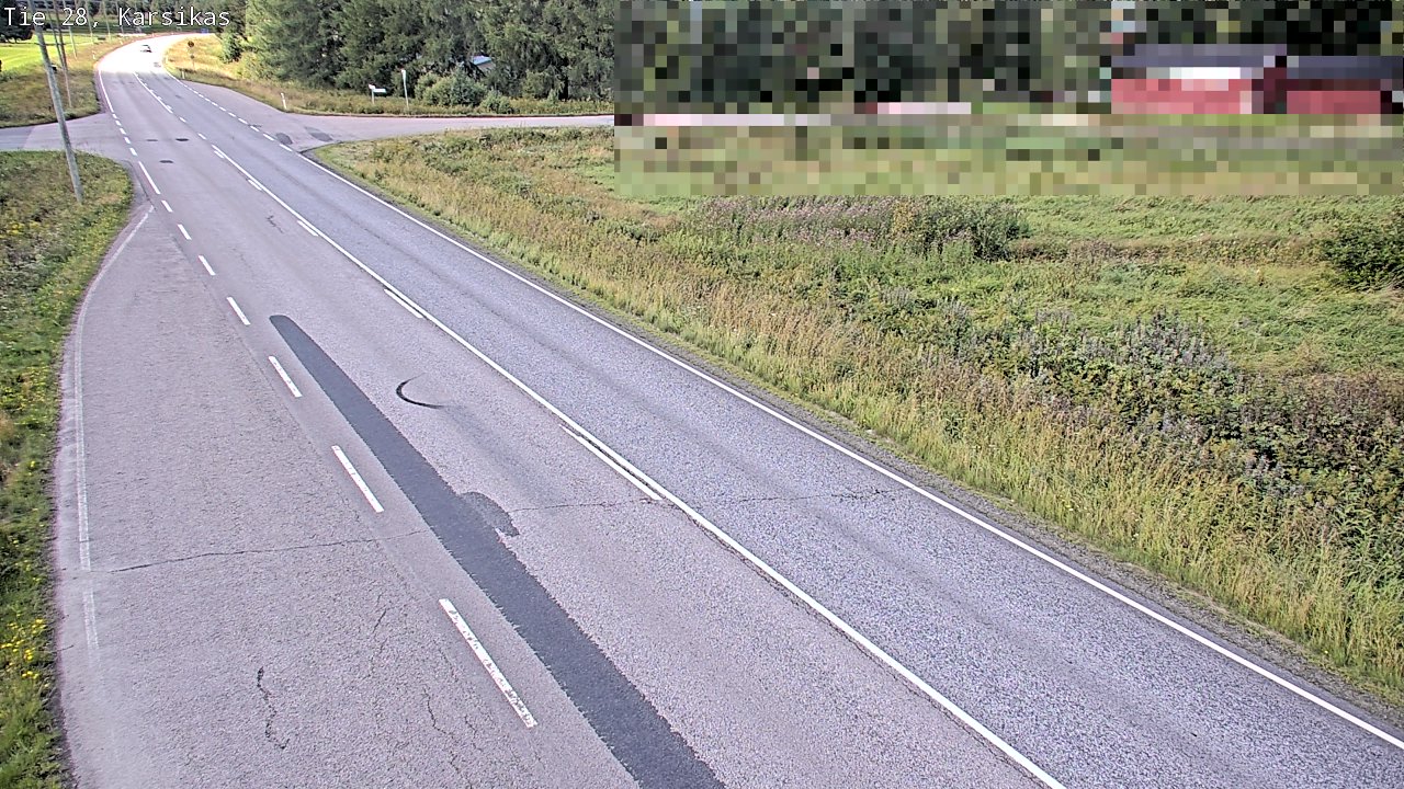 Kelikamerat Kuva Tie 28 Haapavesi, Karsikas, Haapavesi, Pohjois-Pohjanmaa