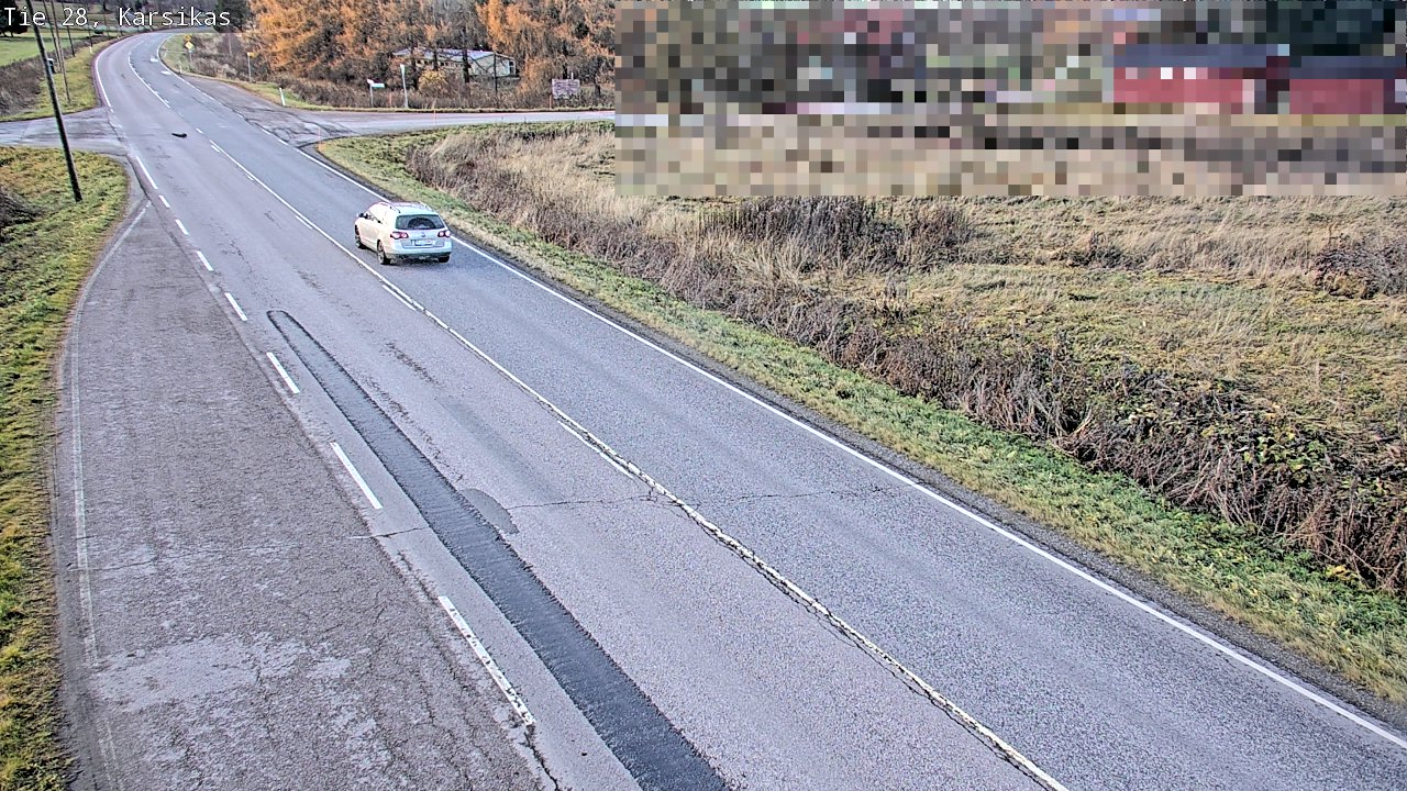 Kelikamerat Kuva Tie 28 Haapavesi, Karsikas, Haapavesi, Pohjois-Pohjanmaa