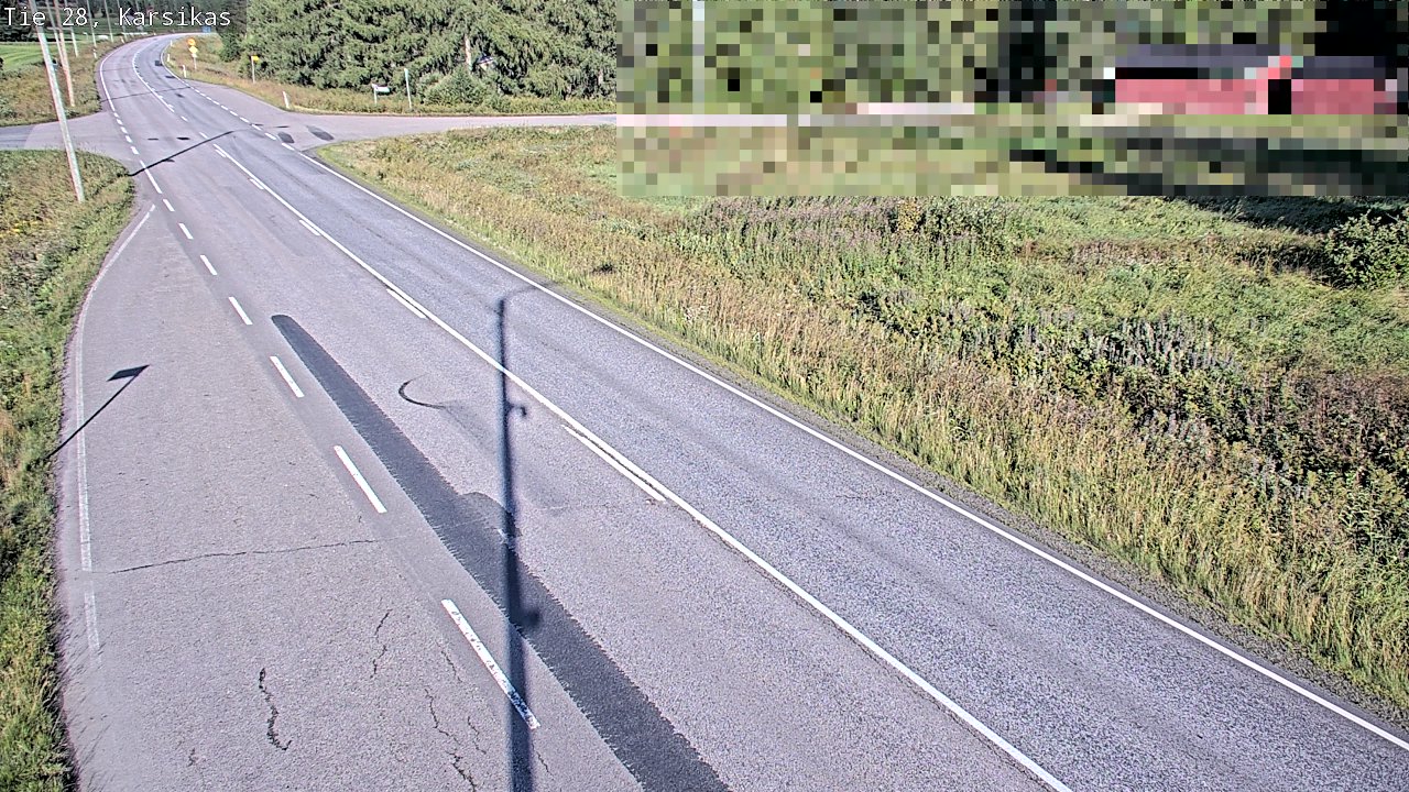Kelikamerat Kuva Tie 28 Haapavesi, Karsikas, Haapavesi, Pohjois-Pohjanmaa