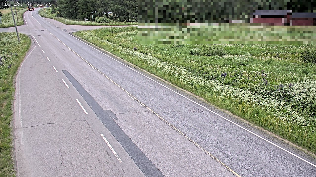 Kelikamerat Kuva Tie 28 Haapavesi, Karsikas, Haapavesi, Pohjois-Pohjanmaa