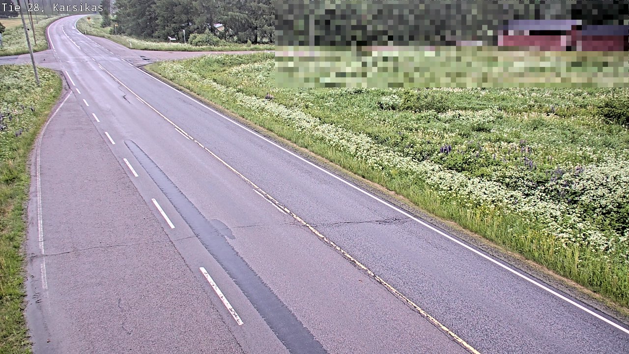 Kelikamerat Kuva Tie 28 Haapavesi, Karsikas, Haapavesi, Pohjois-Pohjanmaa