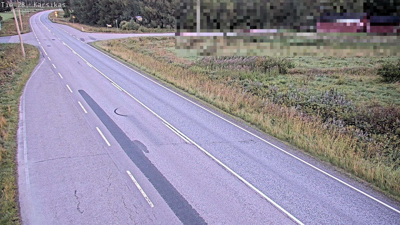 Kelikamerat Kuva Tie 28 Haapavesi, Karsikas, Haapavesi, Pohjois-Pohjanmaa
