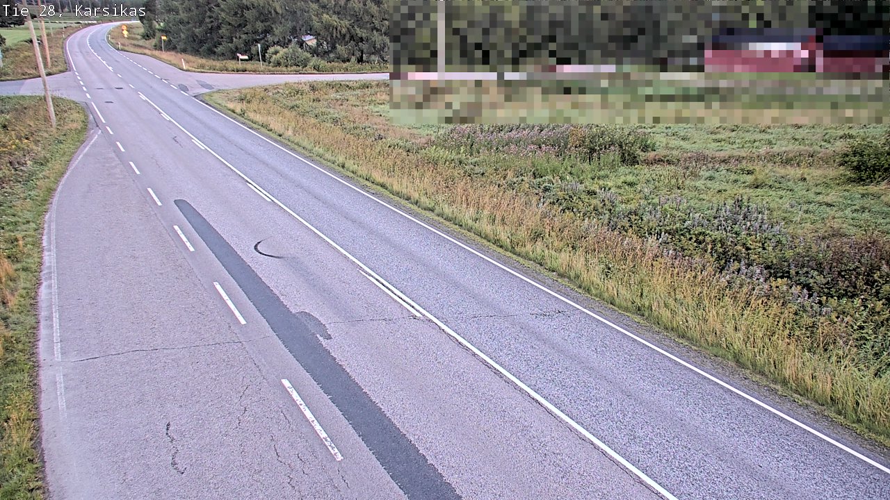 Kelikamerat Kuva Tie 28 Haapavesi, Karsikas, Haapavesi, Pohjois-Pohjanmaa
