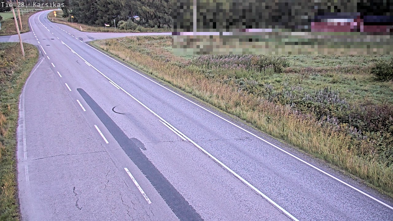 Kelikamerat Kuva Tie 28 Haapavesi, Karsikas, Haapavesi, Pohjois-Pohjanmaa