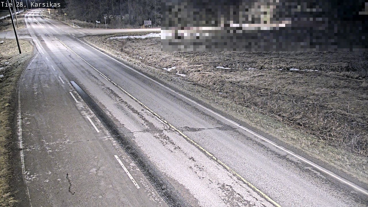 Kelikamerat Kuva Tie 28 Haapavesi, Karsikas, Haapavesi, Pohjois-Pohjanmaa