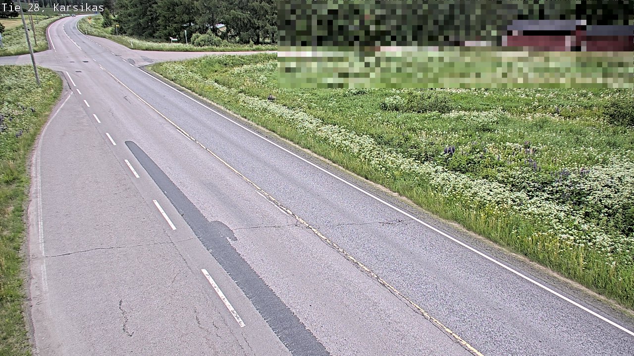 Kelikamerat Kuva Tie 28 Haapavesi, Karsikas, Haapavesi, Pohjois-Pohjanmaa