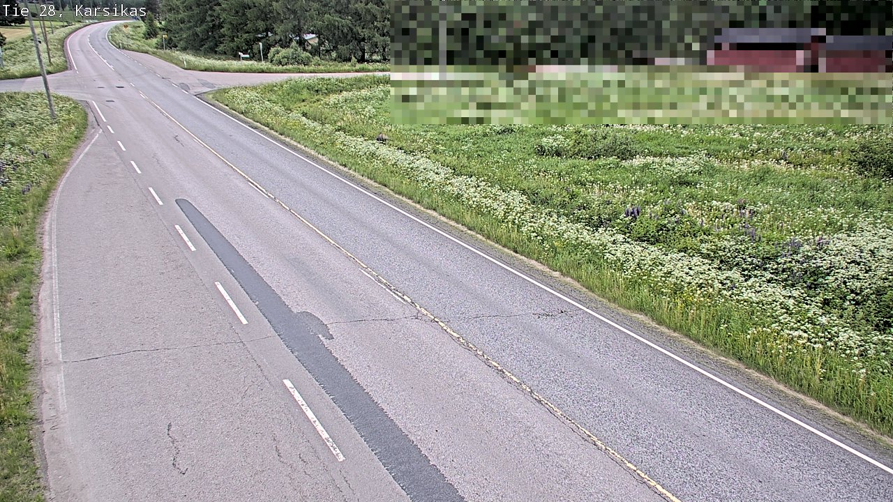 Kelikamerat Kuva Tie 28 Haapavesi, Karsikas, Haapavesi, Pohjois-Pohjanmaa