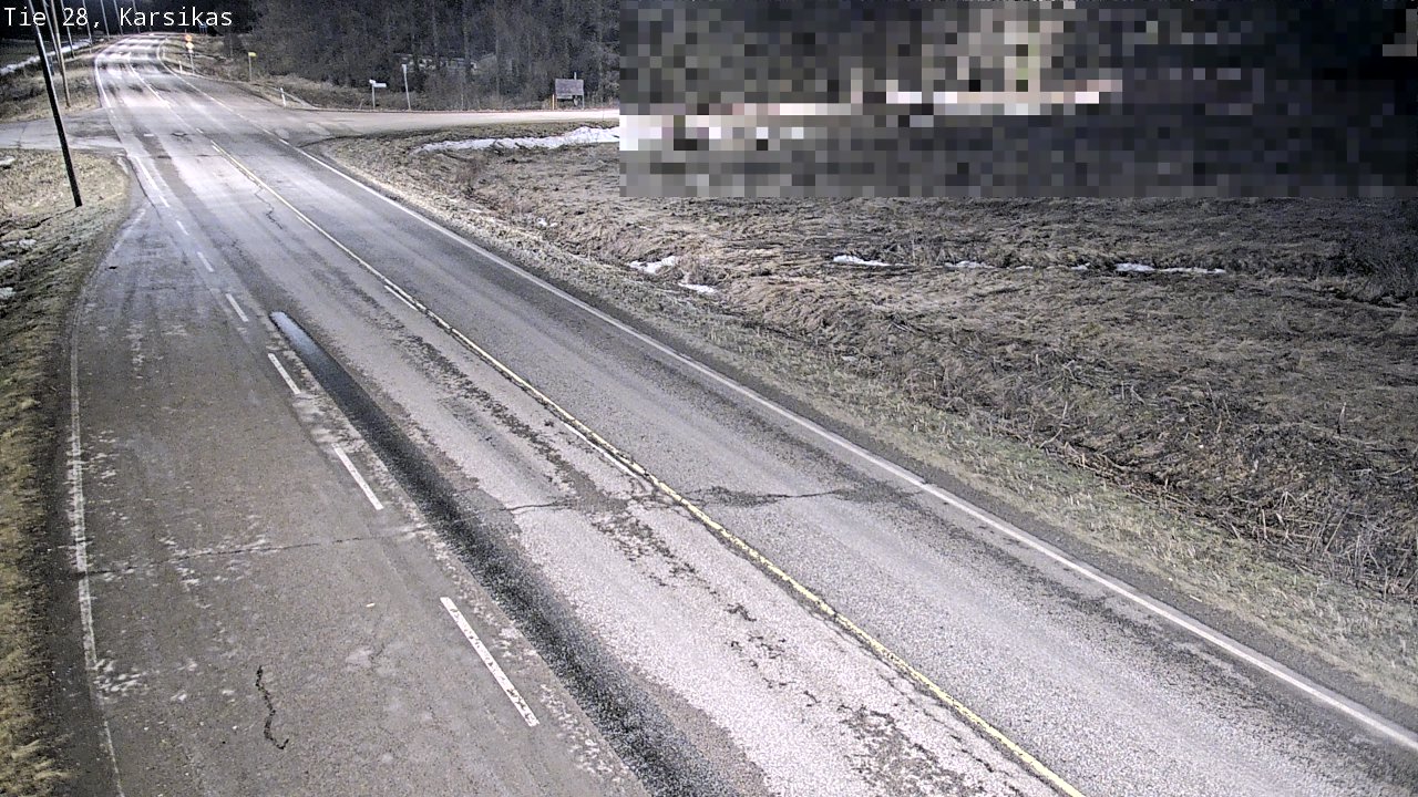 Kelikamerat Kuva Tie 28 Haapavesi, Karsikas, Haapavesi, Pohjois-Pohjanmaa