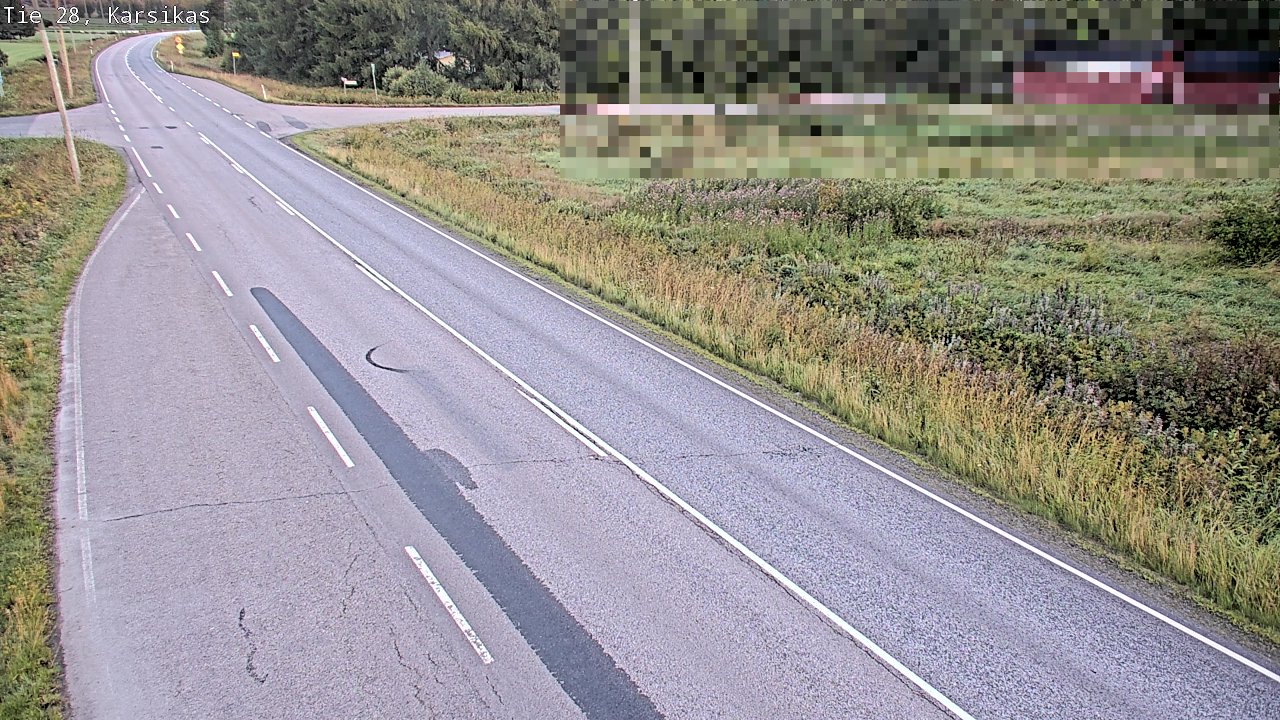 Kelikamerat Kuva Tie 28 Haapavesi, Karsikas, Haapavesi, Pohjois-Pohjanmaa