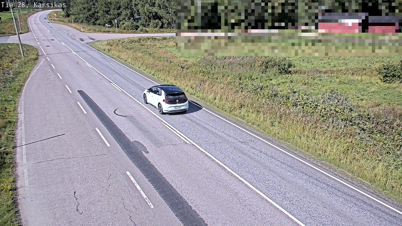 Kelikamerat Kuva Tie 28 Haapavesi, Karsikas, Haapavesi, Pohjois-Pohjanmaa