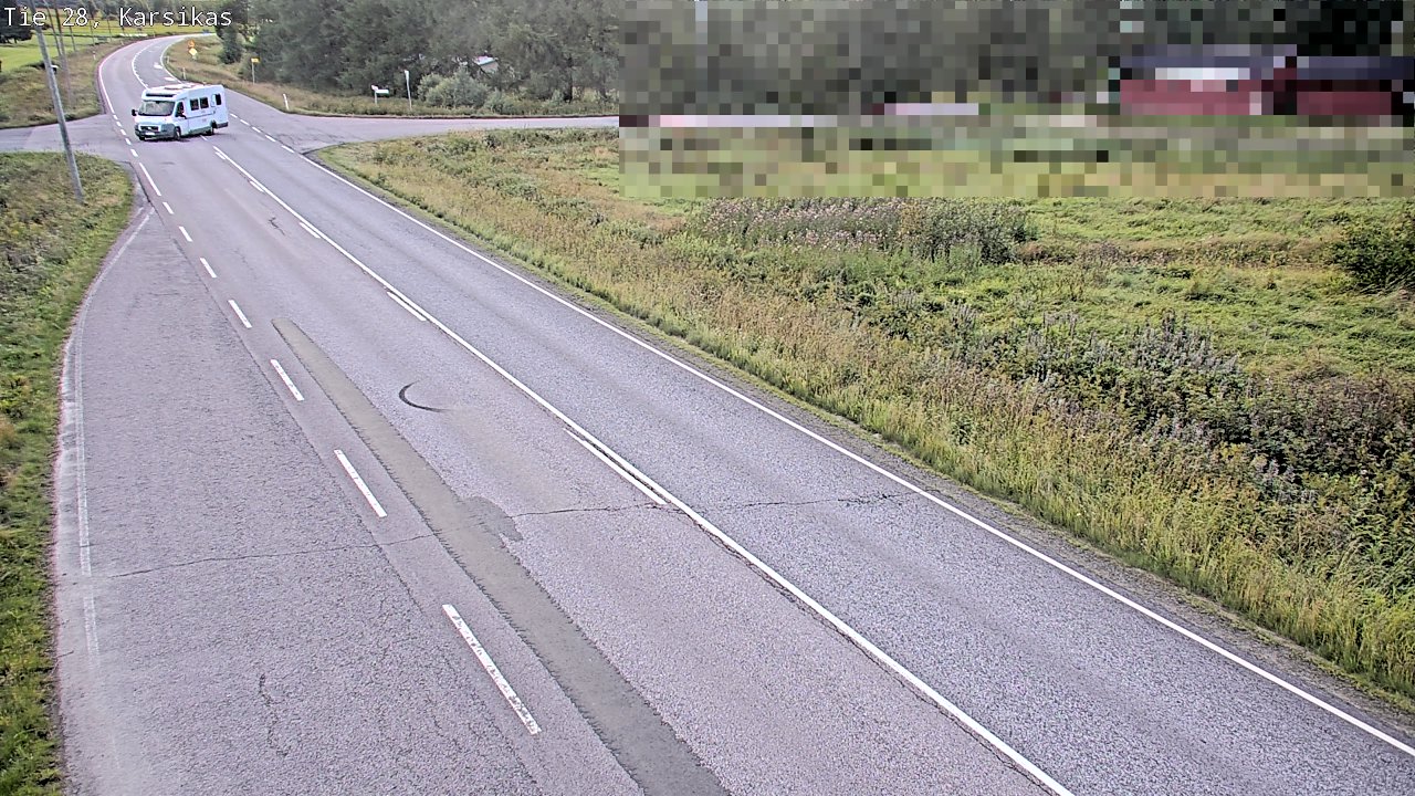 Kelikamerat Kuva Tie 28 Haapavesi, Karsikas, Haapavesi, Pohjois-Pohjanmaa