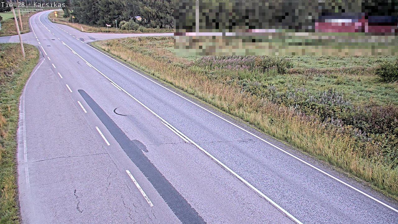 Kelikamerat Kuva Tie 28 Haapavesi, Karsikas, Haapavesi, Pohjois-Pohjanmaa