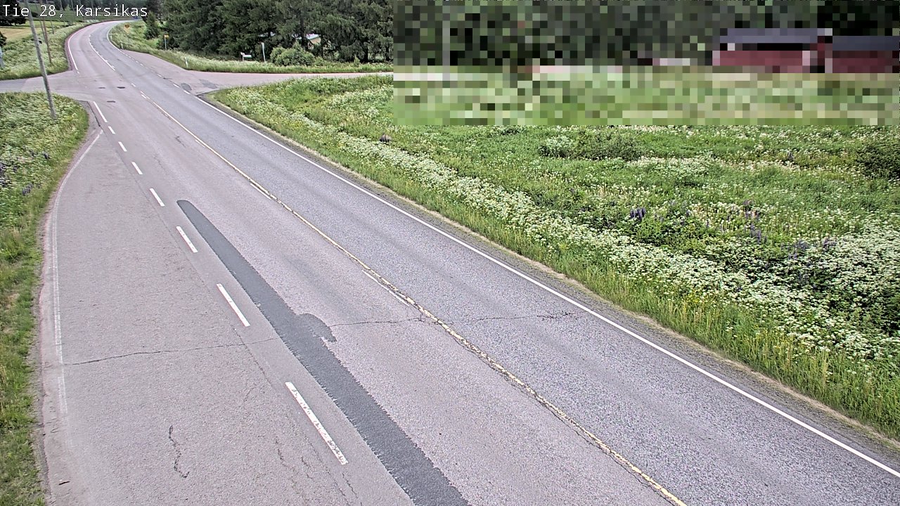 Kelikamerat Kuva Tie 28 Haapavesi, Karsikas, Haapavesi, Pohjois-Pohjanmaa