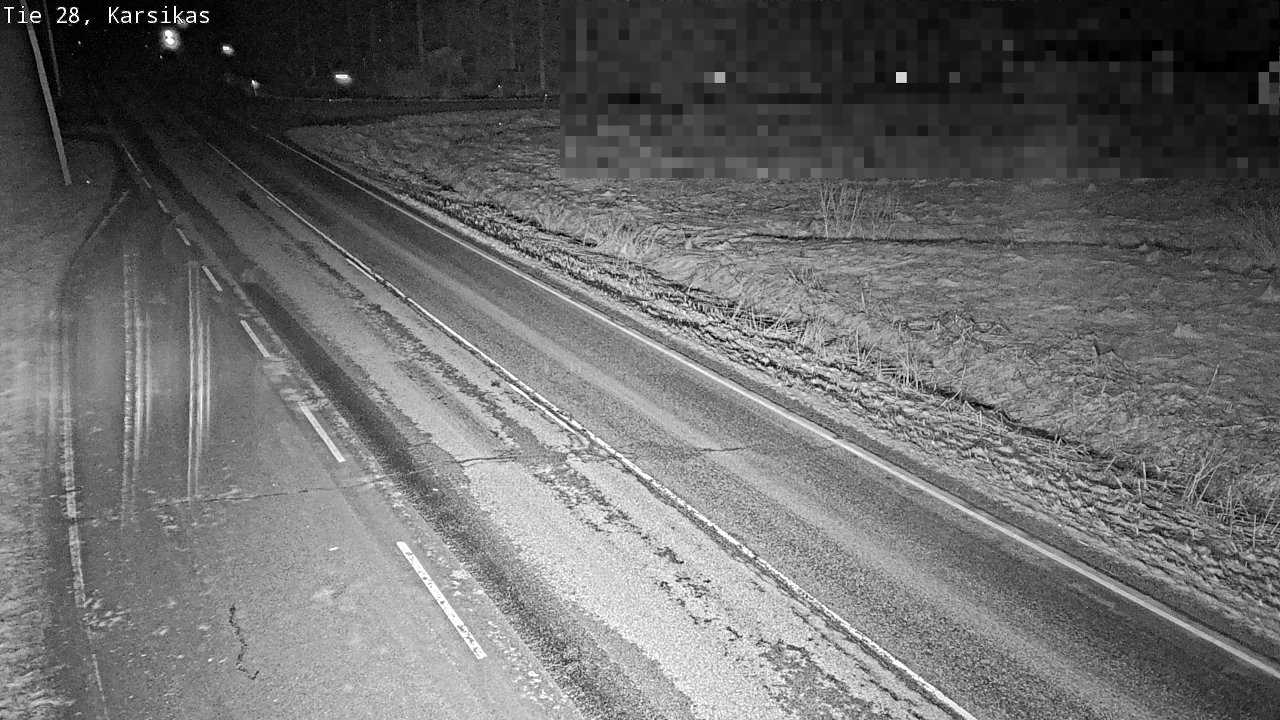 Kelikamerat Kuva Tie 28 Haapavesi, Karsikas, Haapavesi, Pohjois-Pohjanmaa