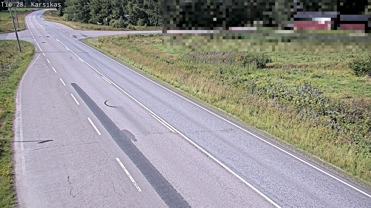 Kelikamerat Kuva Tie 28 Haapavesi, Karsikas, Haapavesi, Pohjois-Pohjanmaa